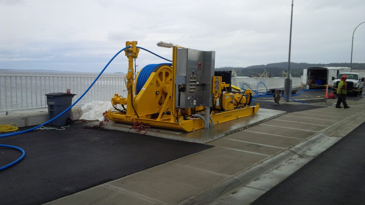 BC Ferries Buckley Bay Cable Tensioner Enclosure